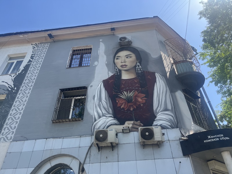 Street-art v Bishkeku