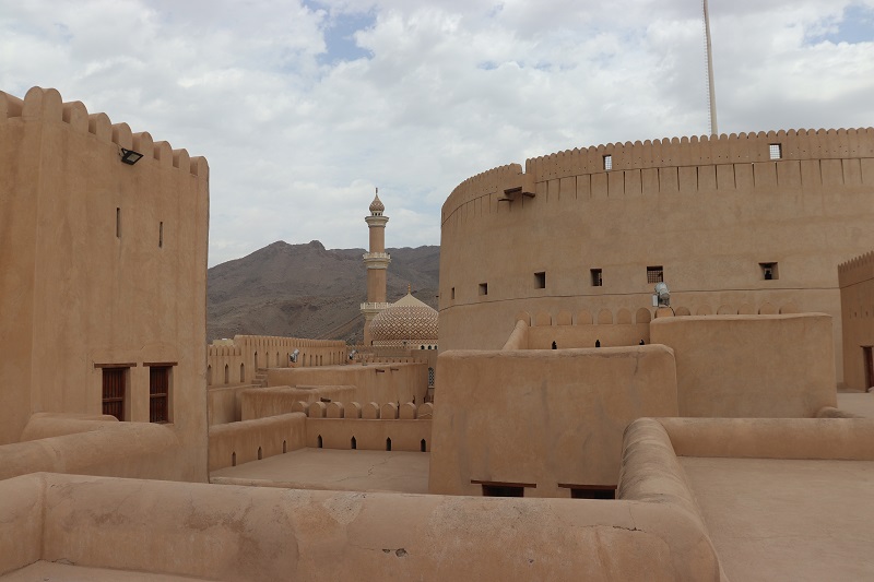 V pevnosti Nizwa Fort